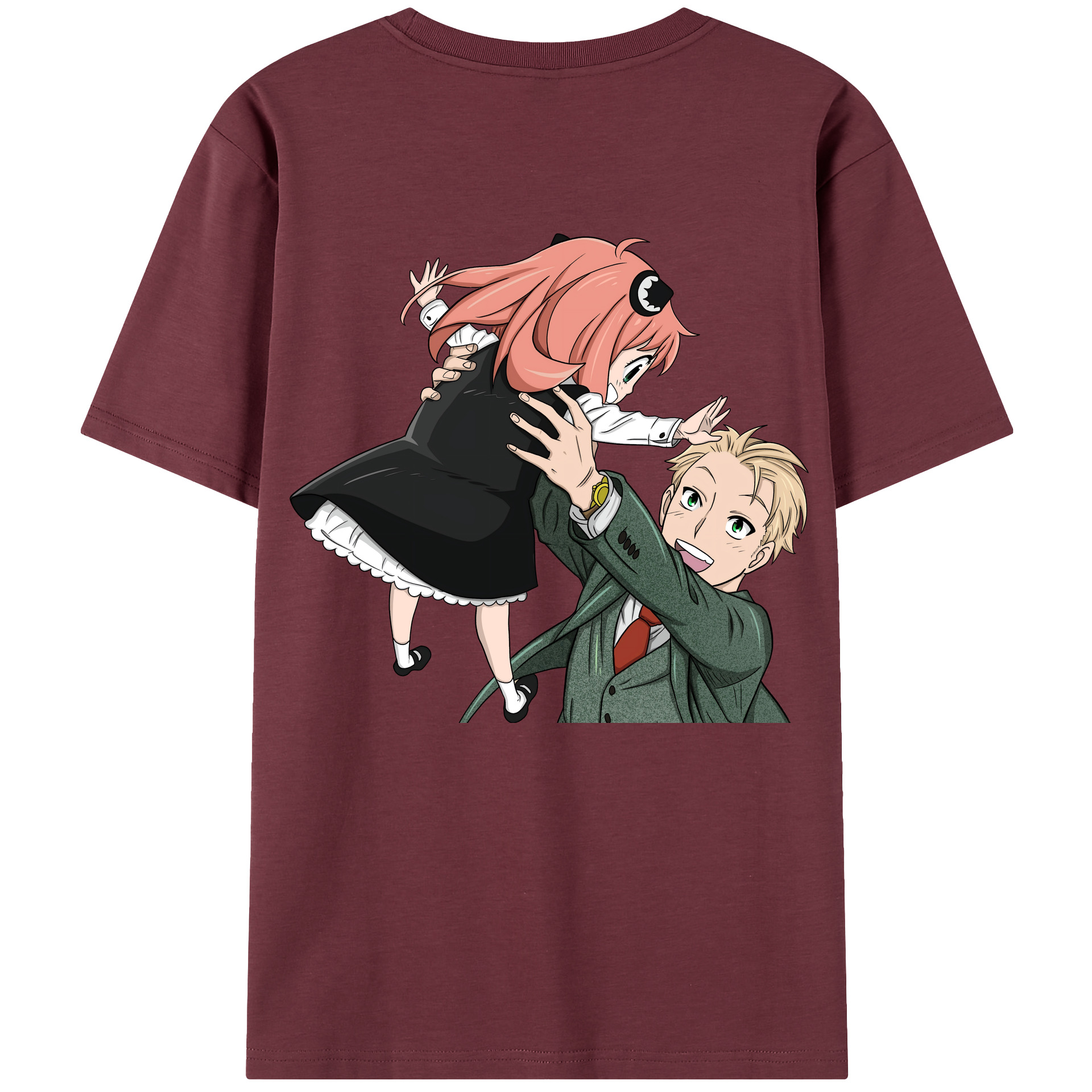 （画像用） SPY×FAMILY间谍家家酒 綿100％半袖Tシャツ（背面プリント）